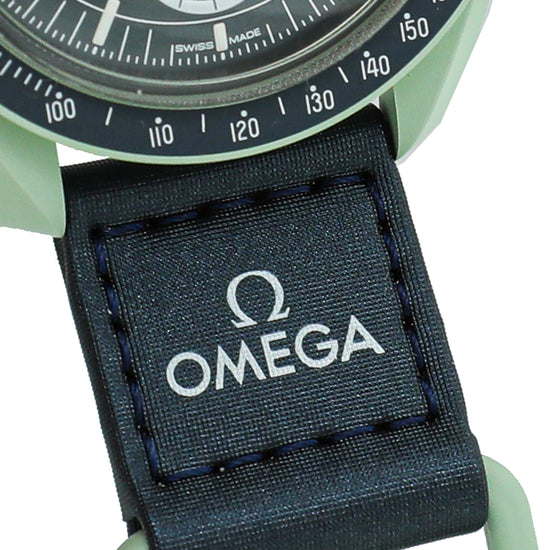 Omega Bicolor X Swatch Speedmaster Moonswatch Mission On Earth 40mm Swatch Watch