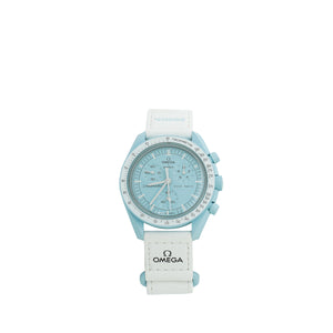 Omega Bicolor X Swatch Speedmaster Moonswatch Mission to Uranus 41mm Quartz Watch