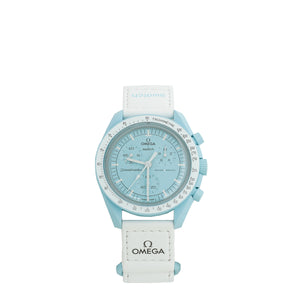 Omega Bicolor X Swatch Speedmaster Moonswatch Mission to Uranus 41mm Quartz Watch