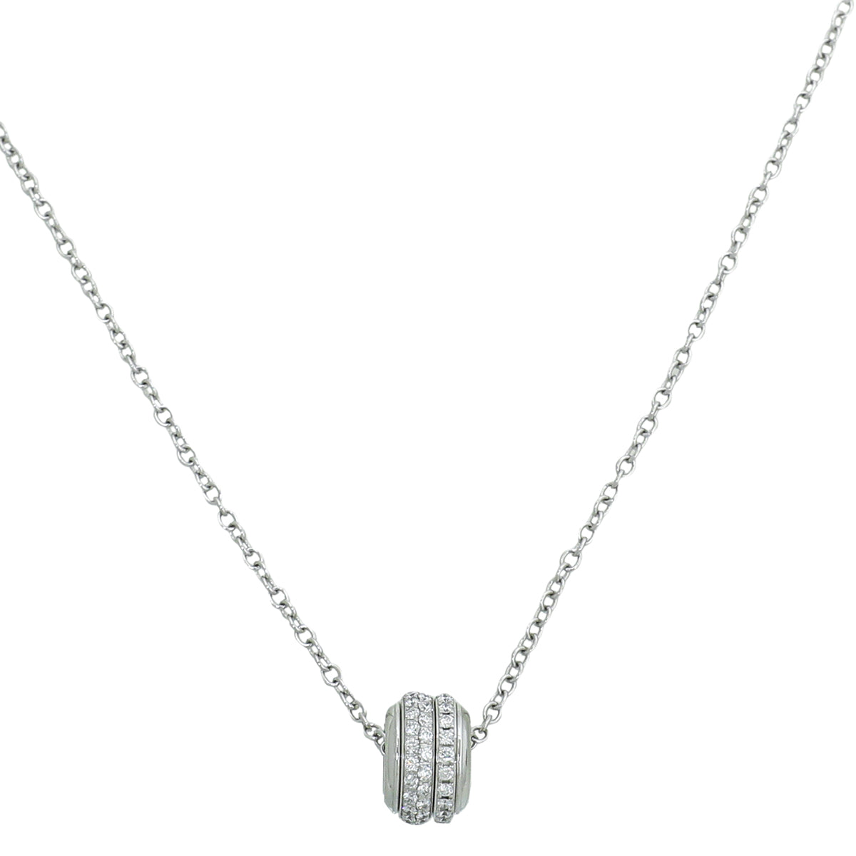 Piaget 18K White Gold Diamond Possession Pendant Necklace-Piaget-THE CLOSET