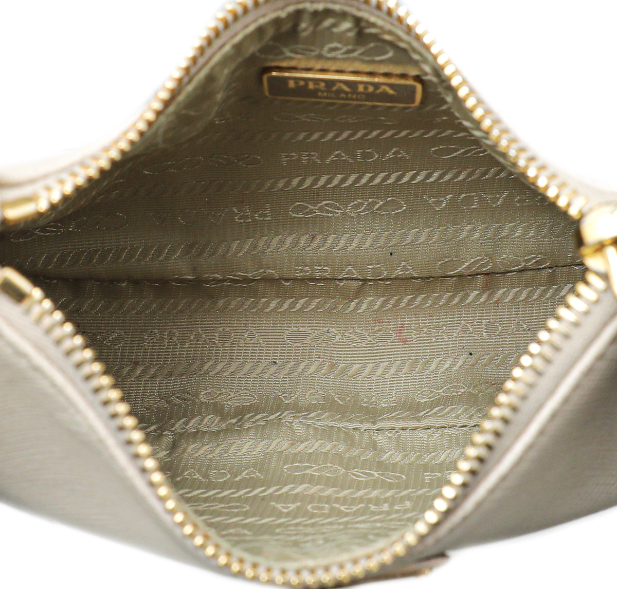 Prada Travertino Lux Mini Bag – THE CLOSET
