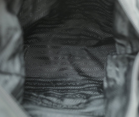 Prada Black Nylon Vela Sport Shoulder Ba