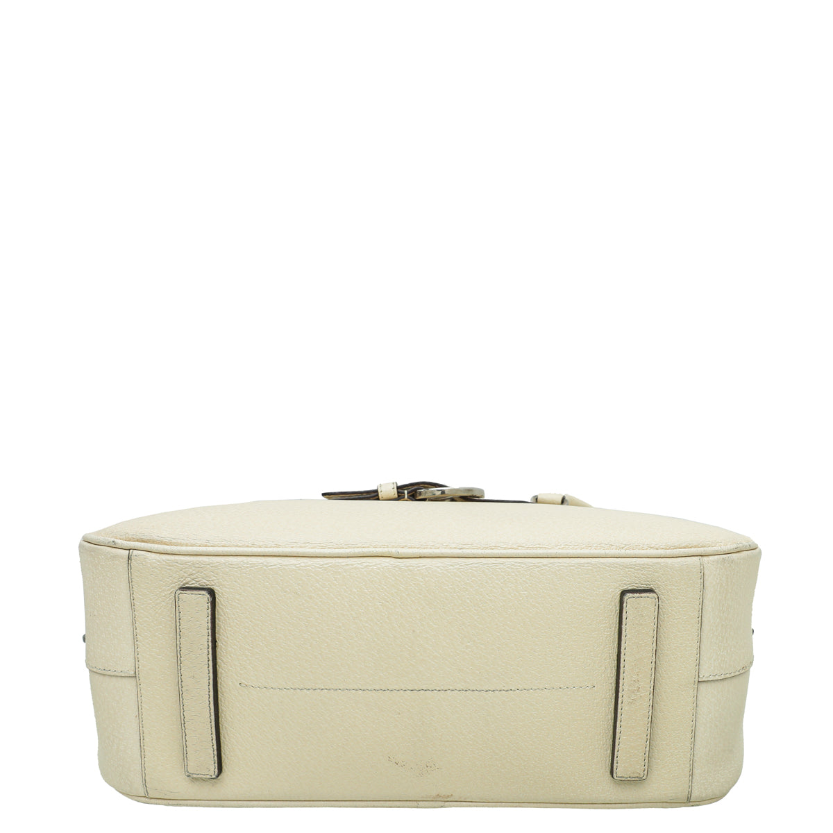 Prada Cream Buckle Shoulder Bag – THE CLOSET