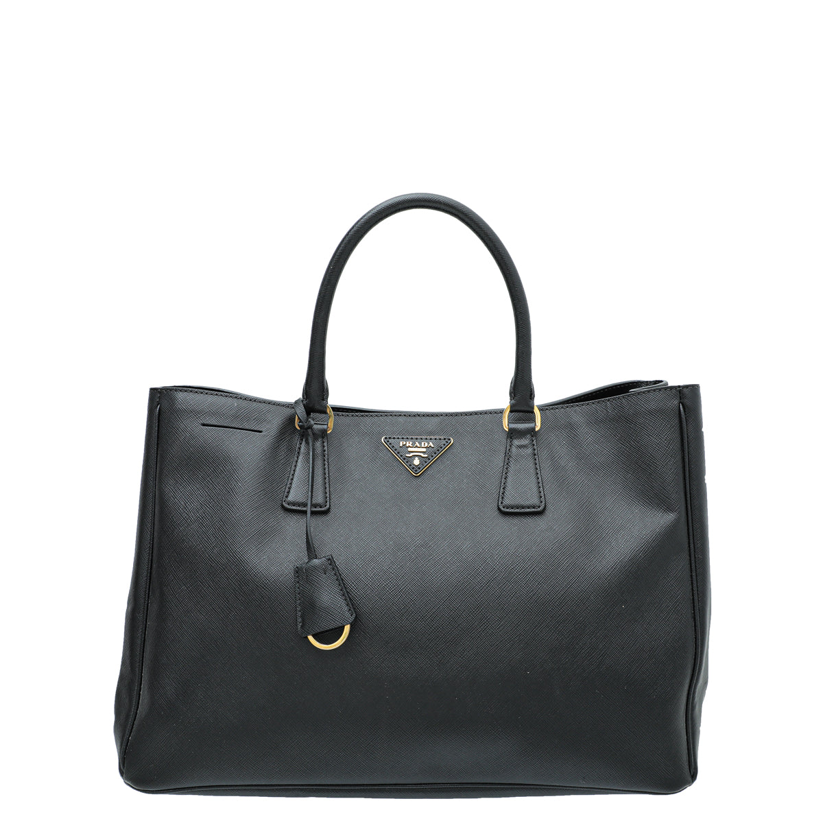 Prada Black Lux Gardener's Large Tote Bag-Prada-THE CLOSET