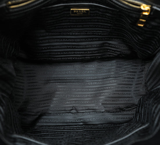 Prada Black Lux Gardener's Large Tote Bag – The Closet
