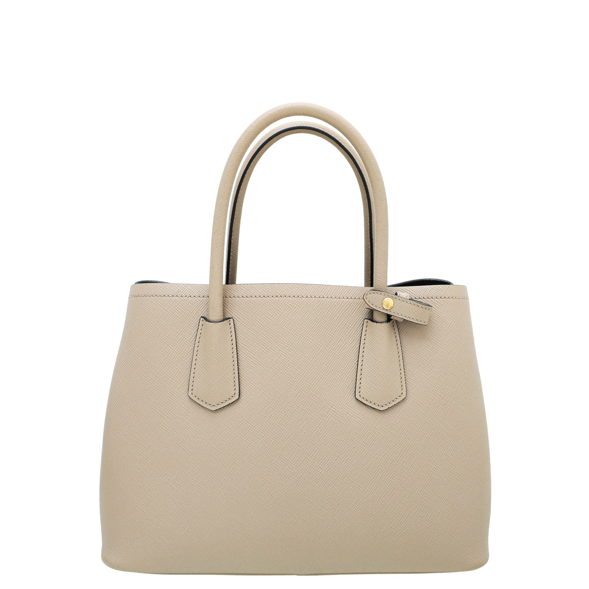 Prada Nude Cuir Double Small Bag-Prada-THE CLOSET