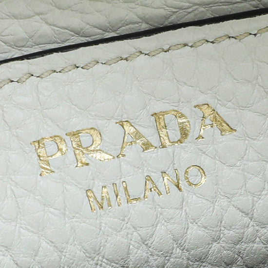 Prada Daino Vitello 2 Zipped Crossbody Bag – The Closet