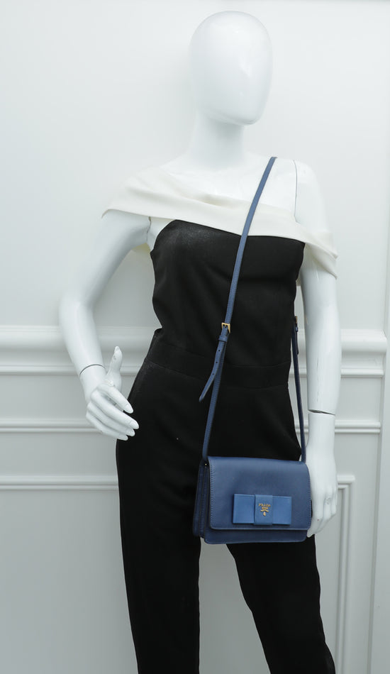 PRADA Bandoliera Tessuto Crossbody Bag Black – Past & Present Boutique