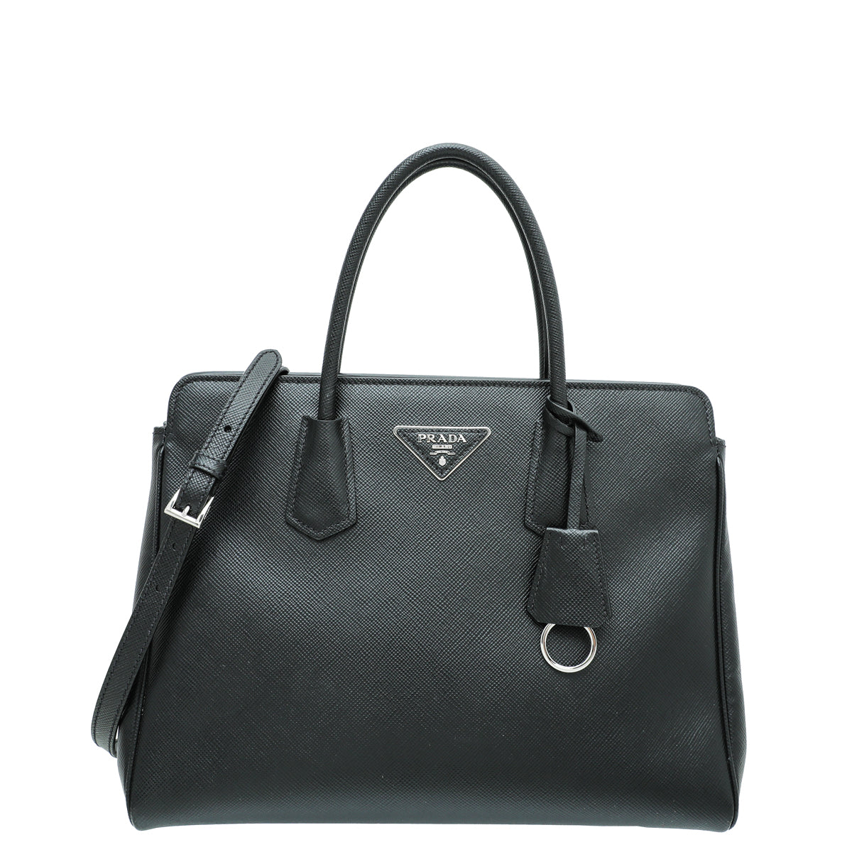 Prada Black Lux Tote Bag