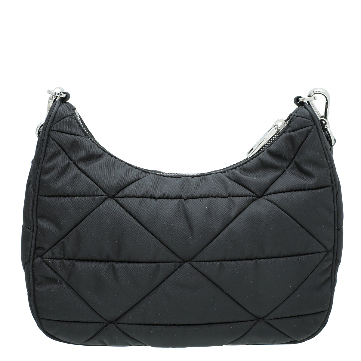 Prada Black Re-Nylon Padded Tessuto Quilted Bag-Prada-THE CLOSET