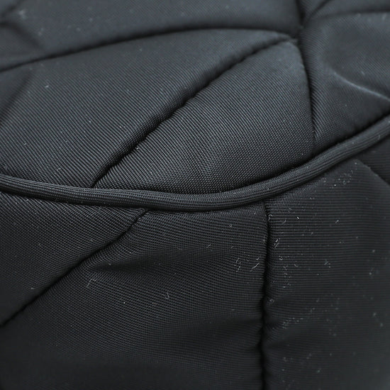 Prada Black Re-Nylon Padded Tessuto Quilted Bag