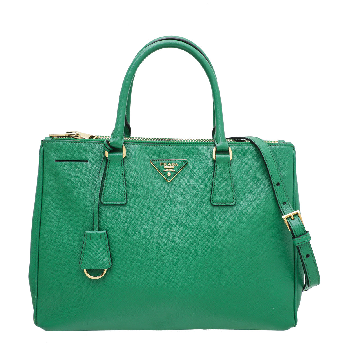 Prada Green Galleria Large Bag-Prada-THE CLOSET