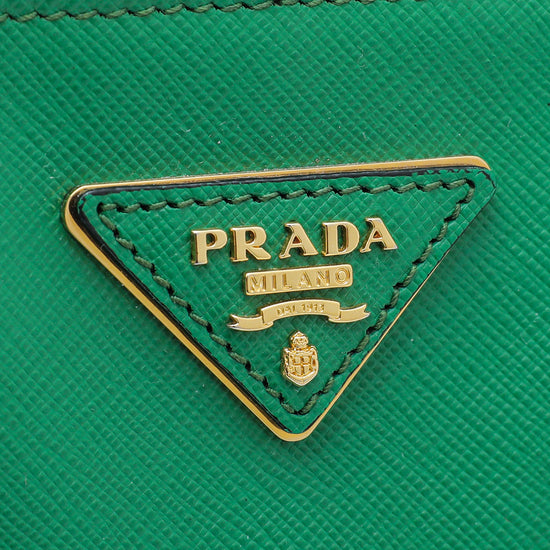 Prada Green Galleria Large Bag