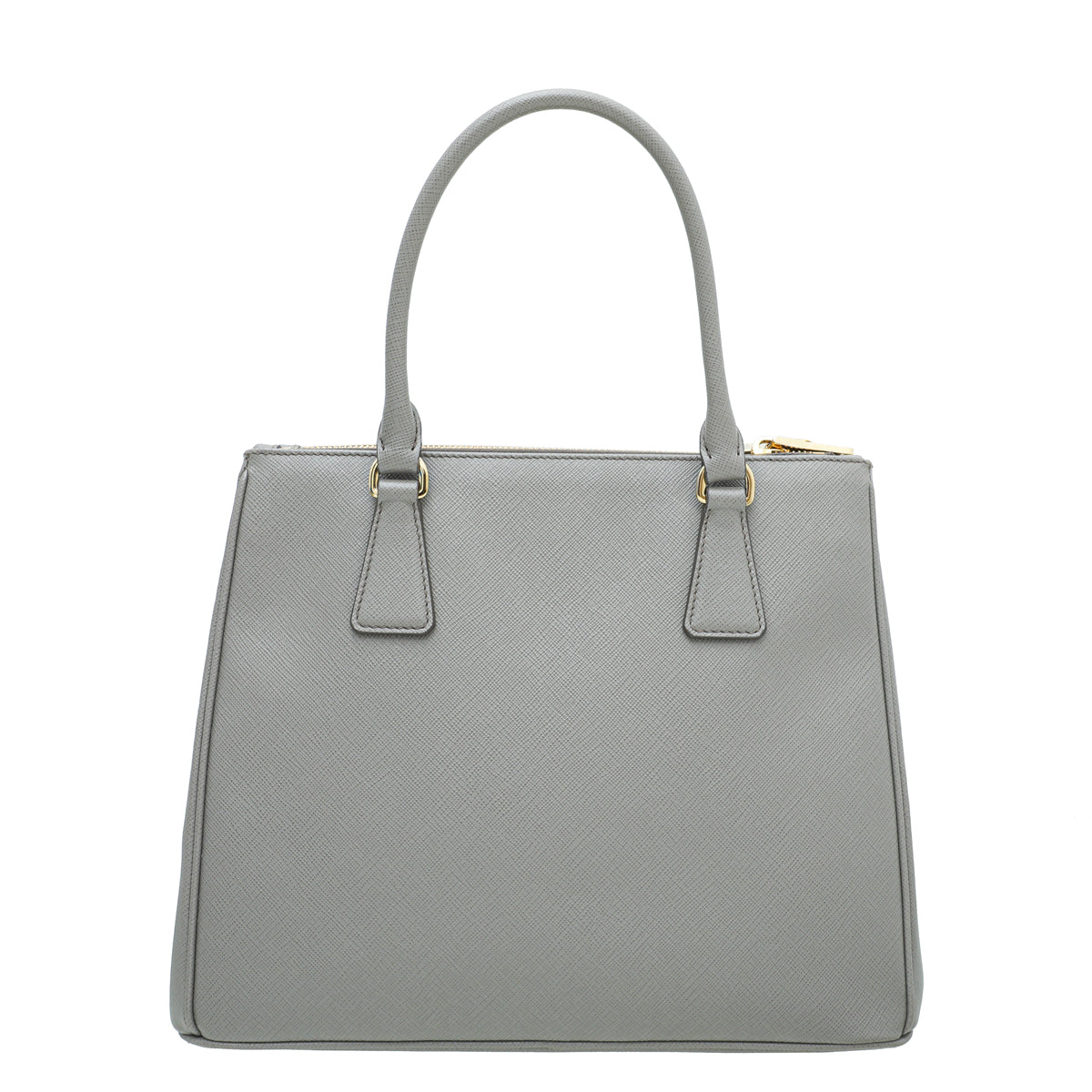 Prada Argilla Front Pocket Double Zip Bag-Prada-THE CLOSET