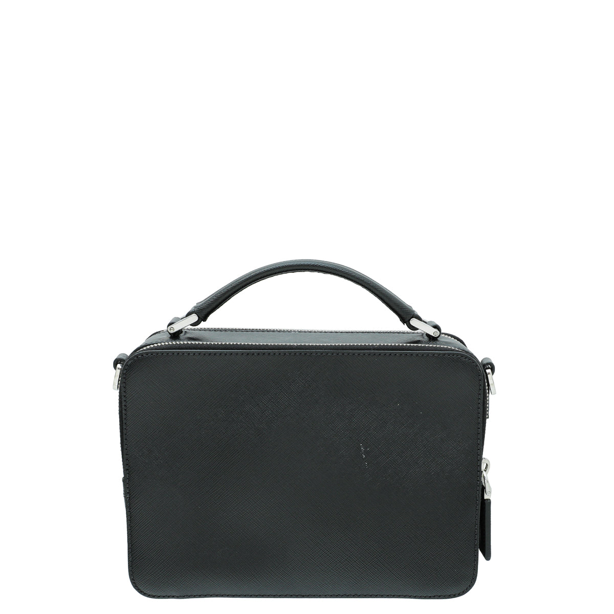 Prada Black Men's Brique Crossbody Bag-Prada-THE CLOSET