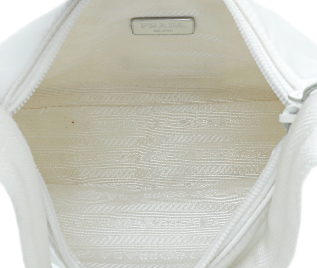 Prada Bianco Re-Nylon Re-Edition 2000 Mini Bag
