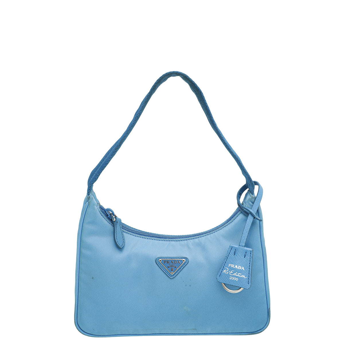 Prada Blue Re-Nylon Re-Edition 2005 Mini Bag-Prada-THE CLOSET