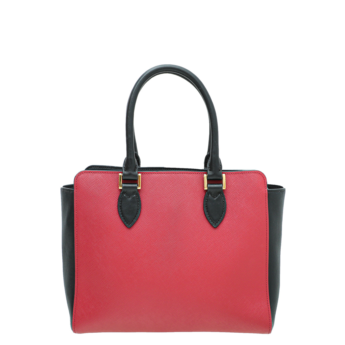 Prada Bicolor Tote Top Handle Bag-Louis Vuitton-THE CLOSET