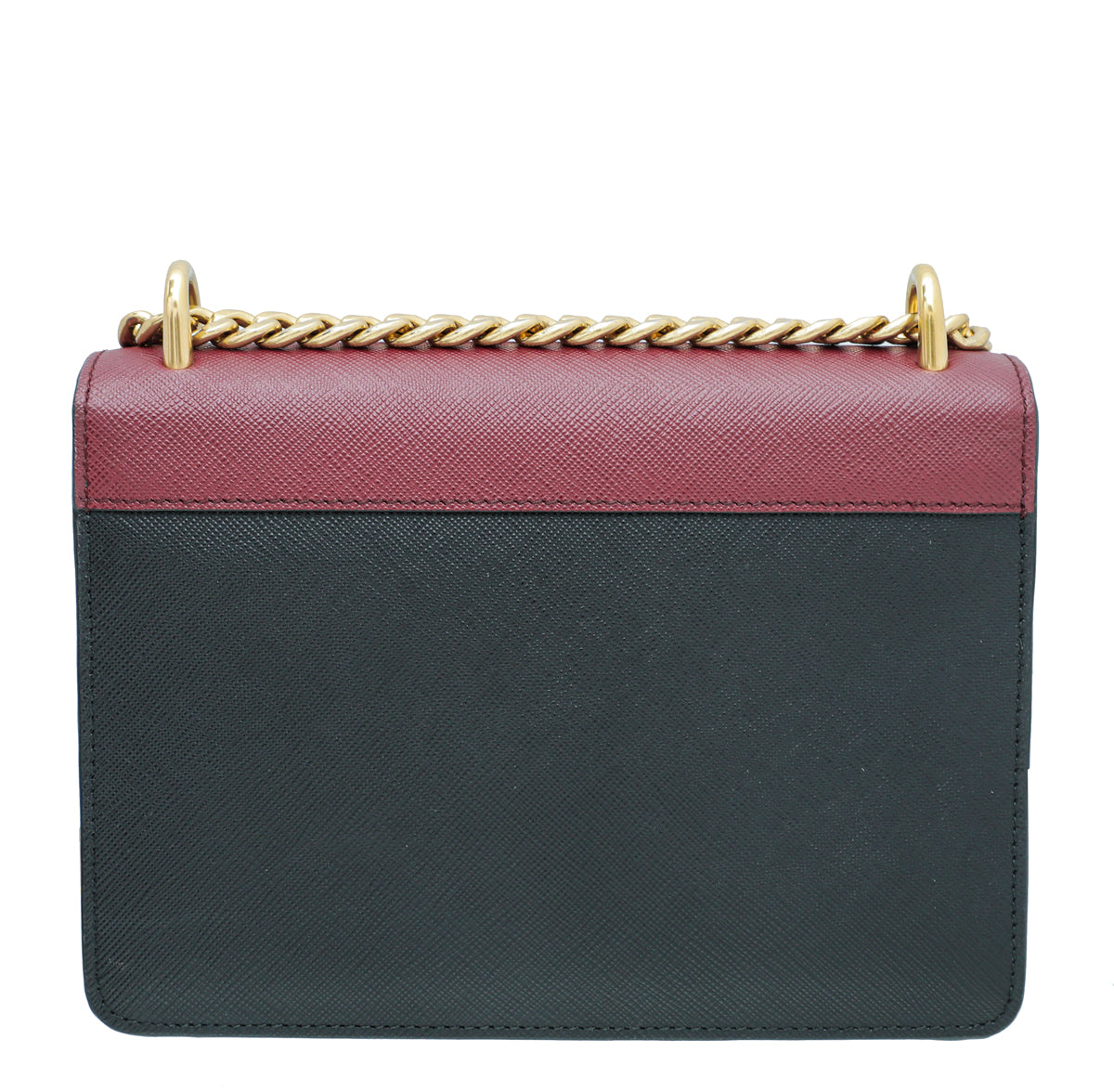 Prada Bicolor Chain Crossbody Bag-Prada-THE CLOSET