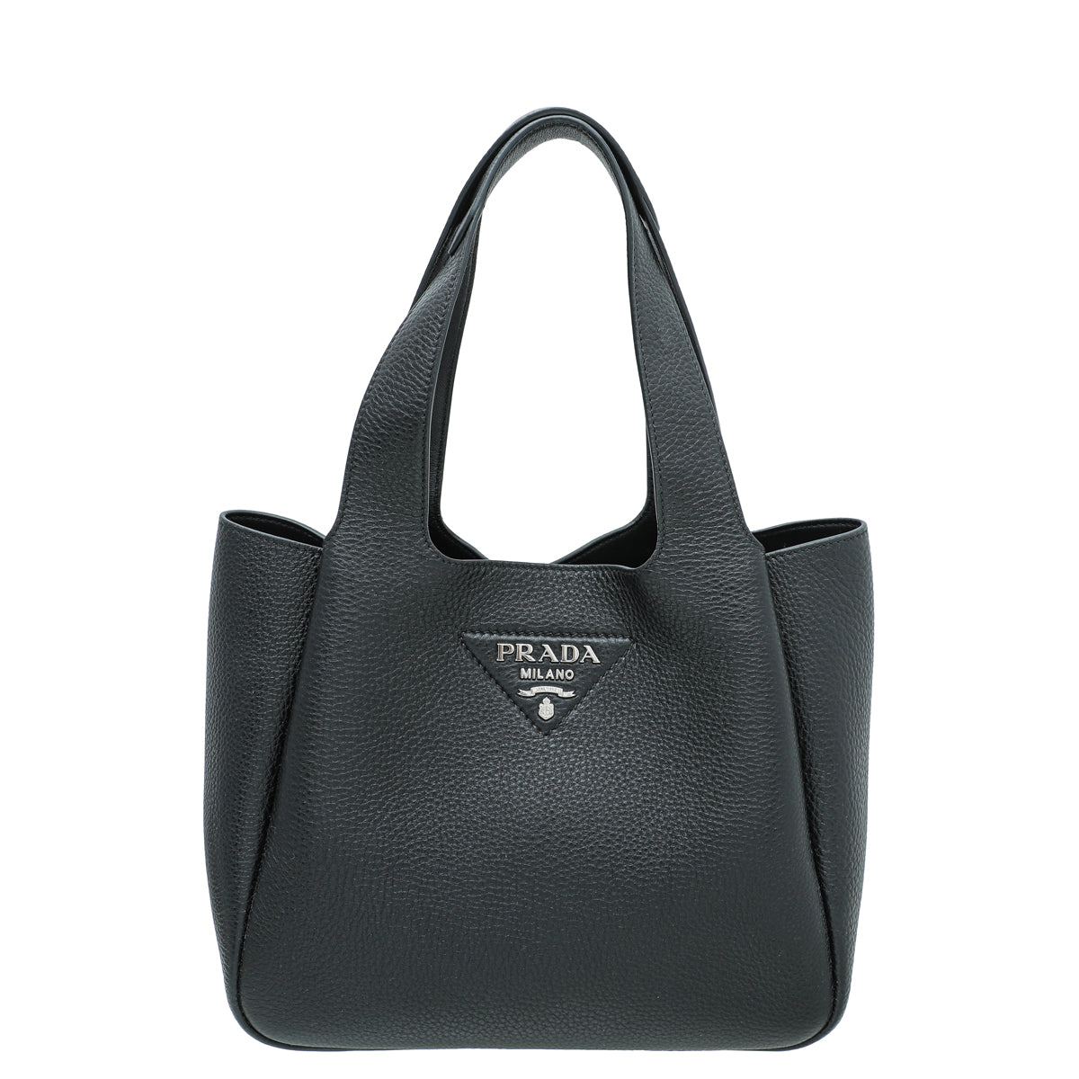 Prada Black Soft Tote Bag-Prada-THE CLOSET