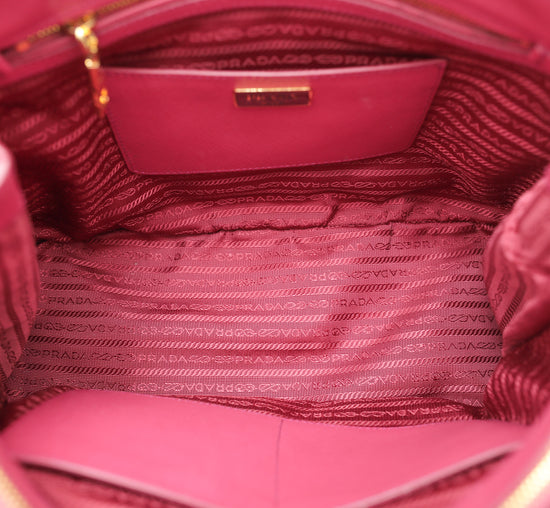 Prada Pink Lux Galleria Bag
