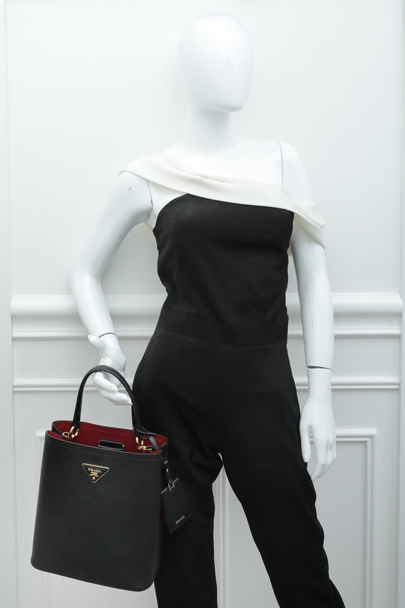 Prada, Bags, 0 Authentic Brand New Small Saffiano Leather Prada Panier Bag