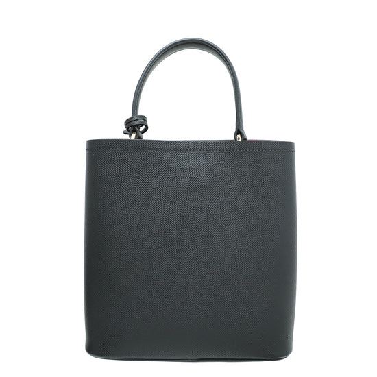 Prada Black Panier Medium Bag