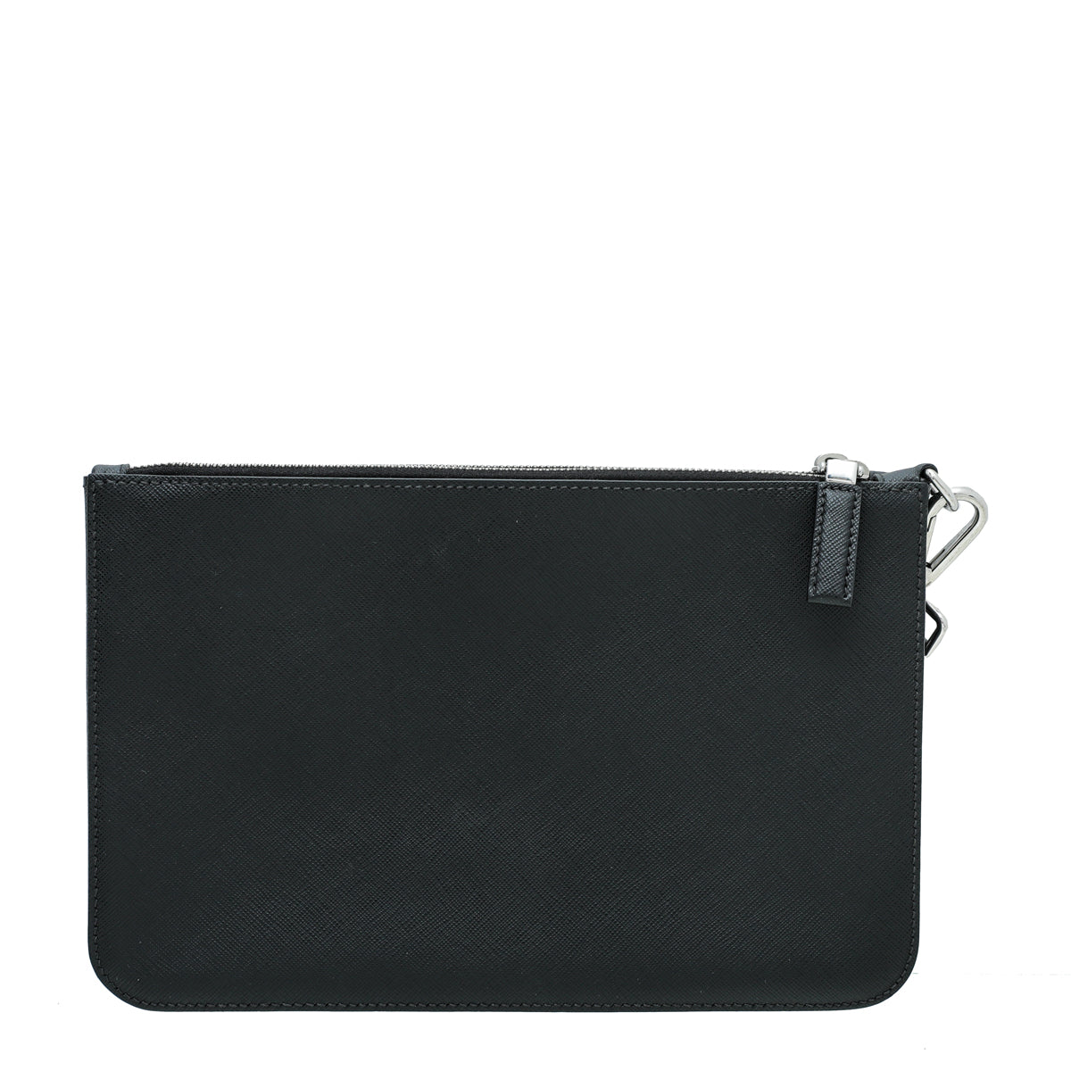 Prada Black Double Zipped Pouch-Prada-THE CLOSET