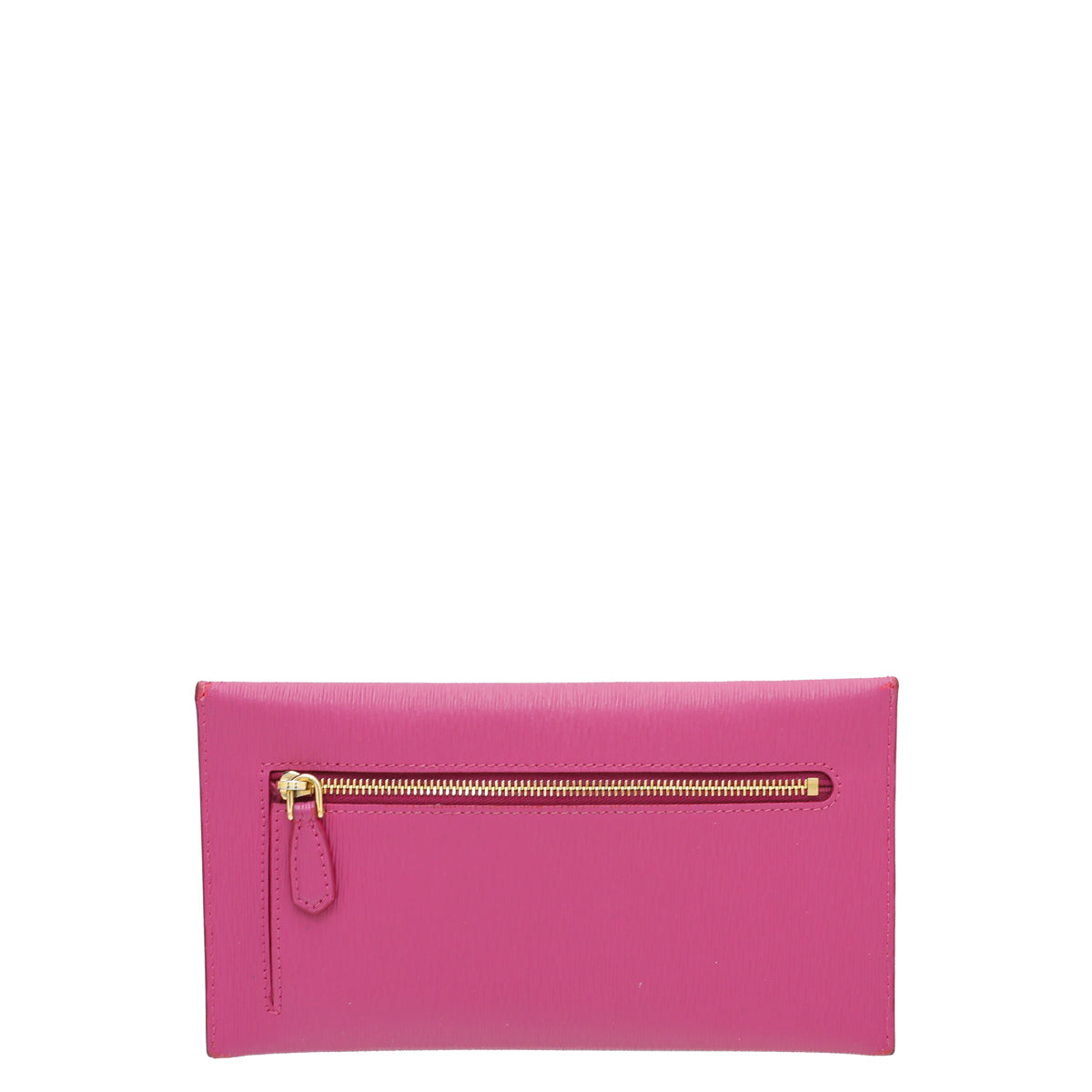 Prada Fuchsia Vitello Move Envelope Slim Wallet-Prada-THE CLOSET
