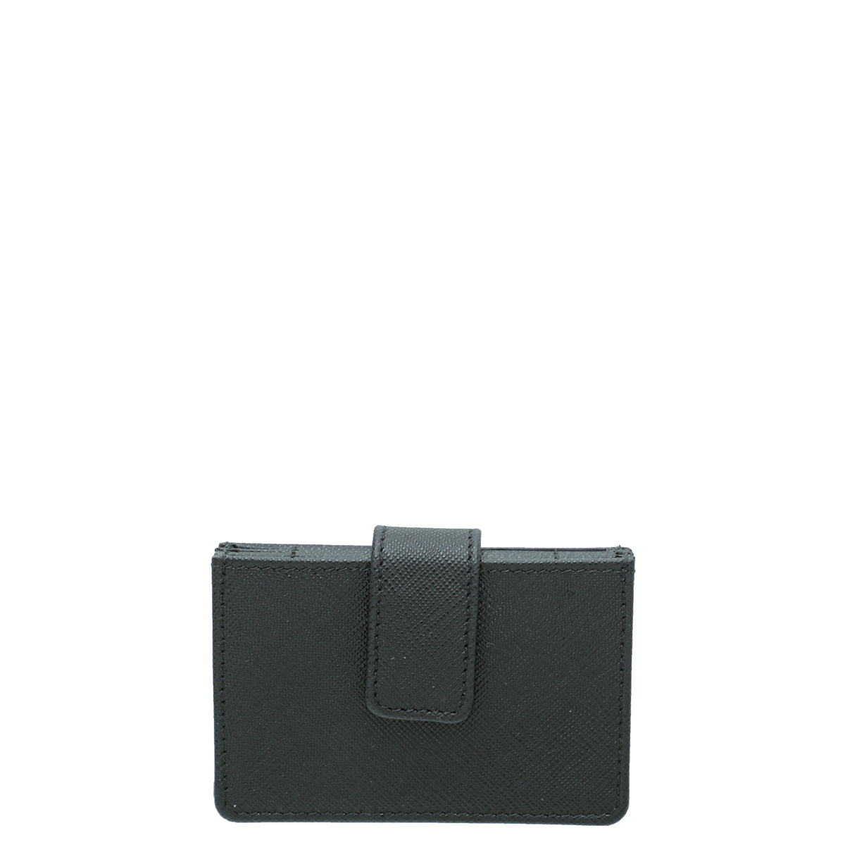 Prada Black 5 Gusset Card Holder-Prada-THE CLOSET