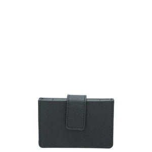 حامل بطاقة Prada Black 5 Gusset