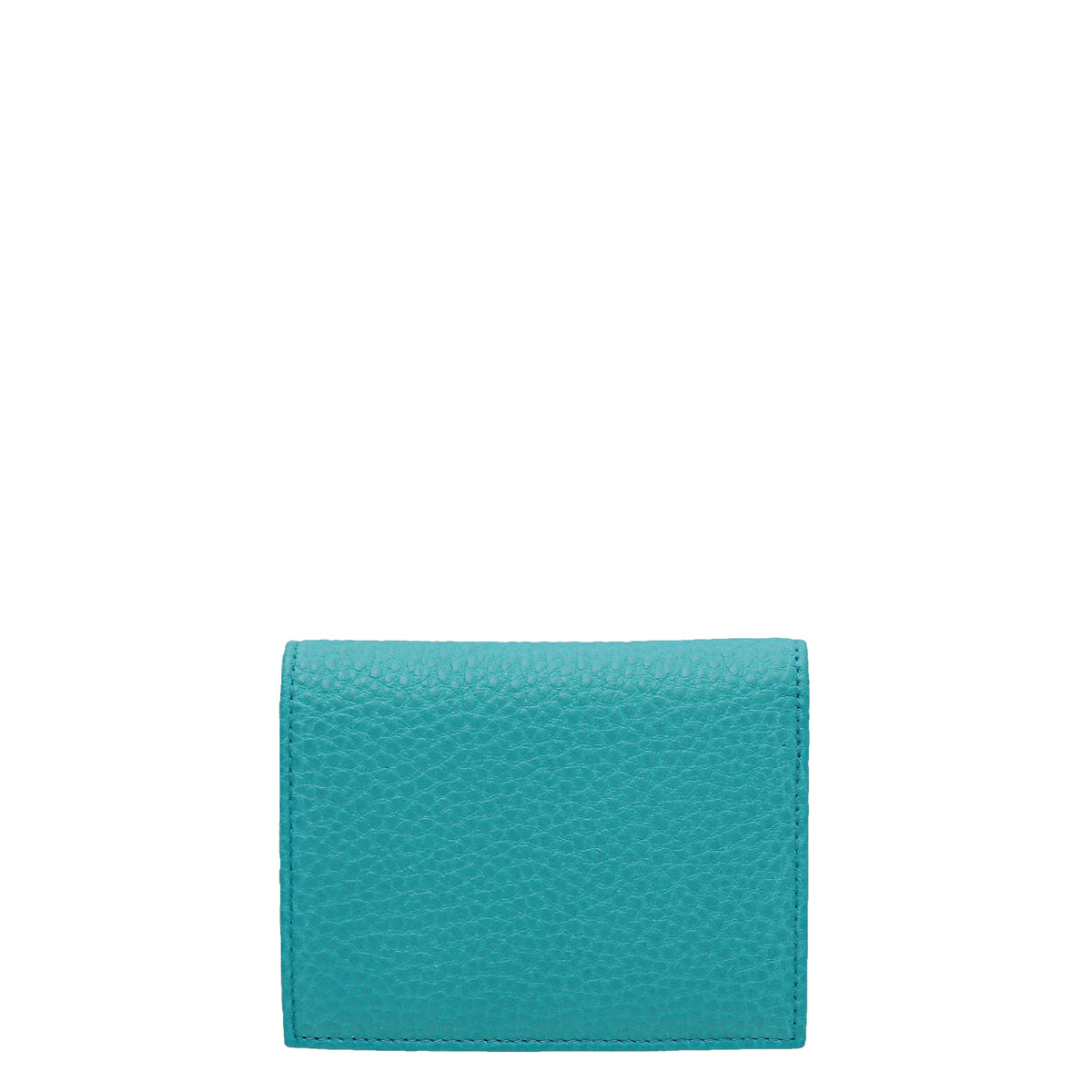 Prada Turquoise Vitello Grain Small Wallet-Prada-THE CLOSET