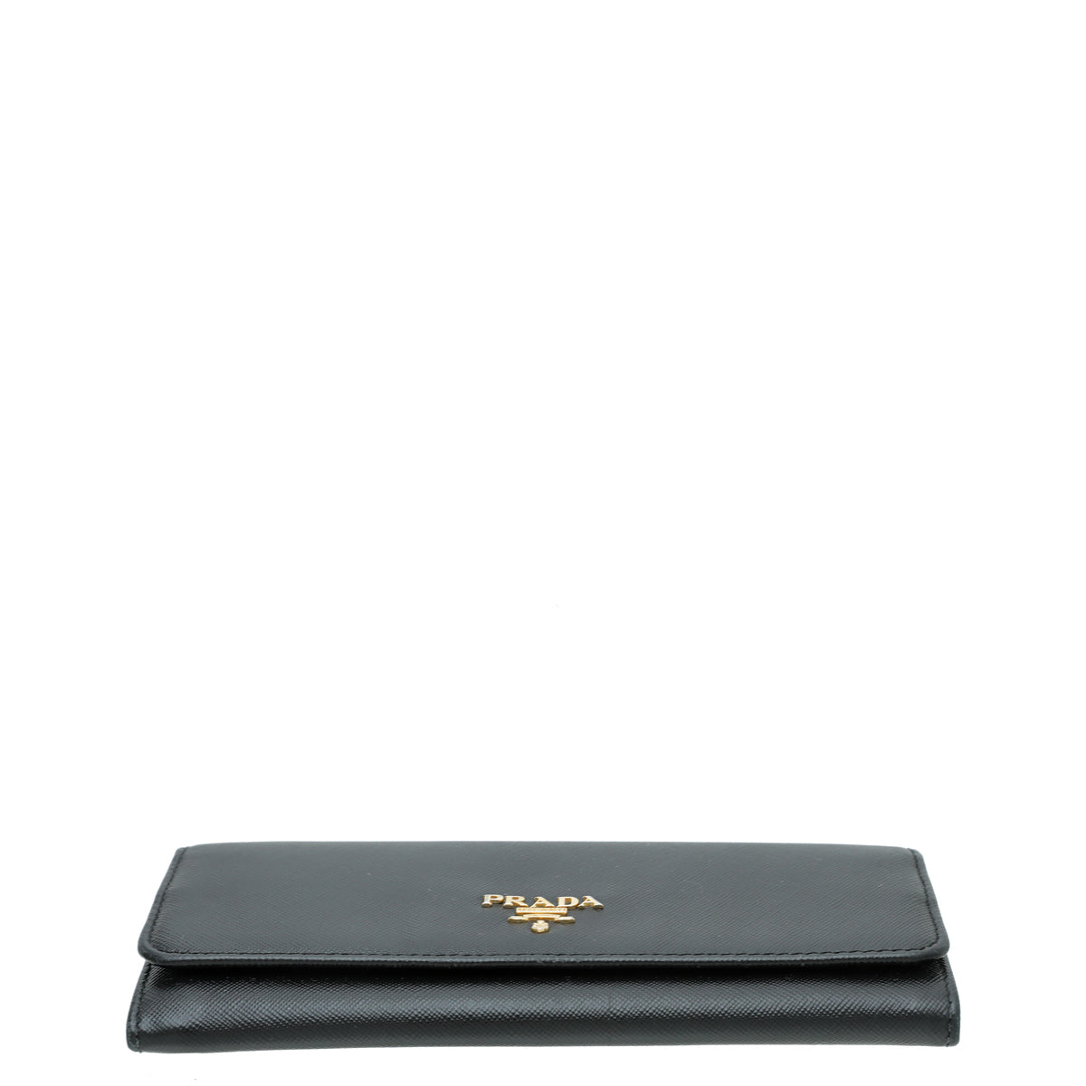 Prada Black Large Long Wallet