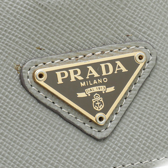 Prada Beige 5-Gusset Card Holder – The Closet