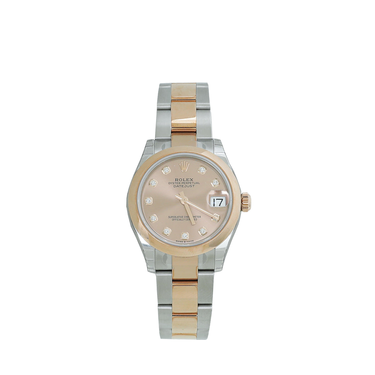Rolex Rose Gold ST,ST Diamond Datejust Oyster 31 mm Watch-Rolex-THE CLOSET