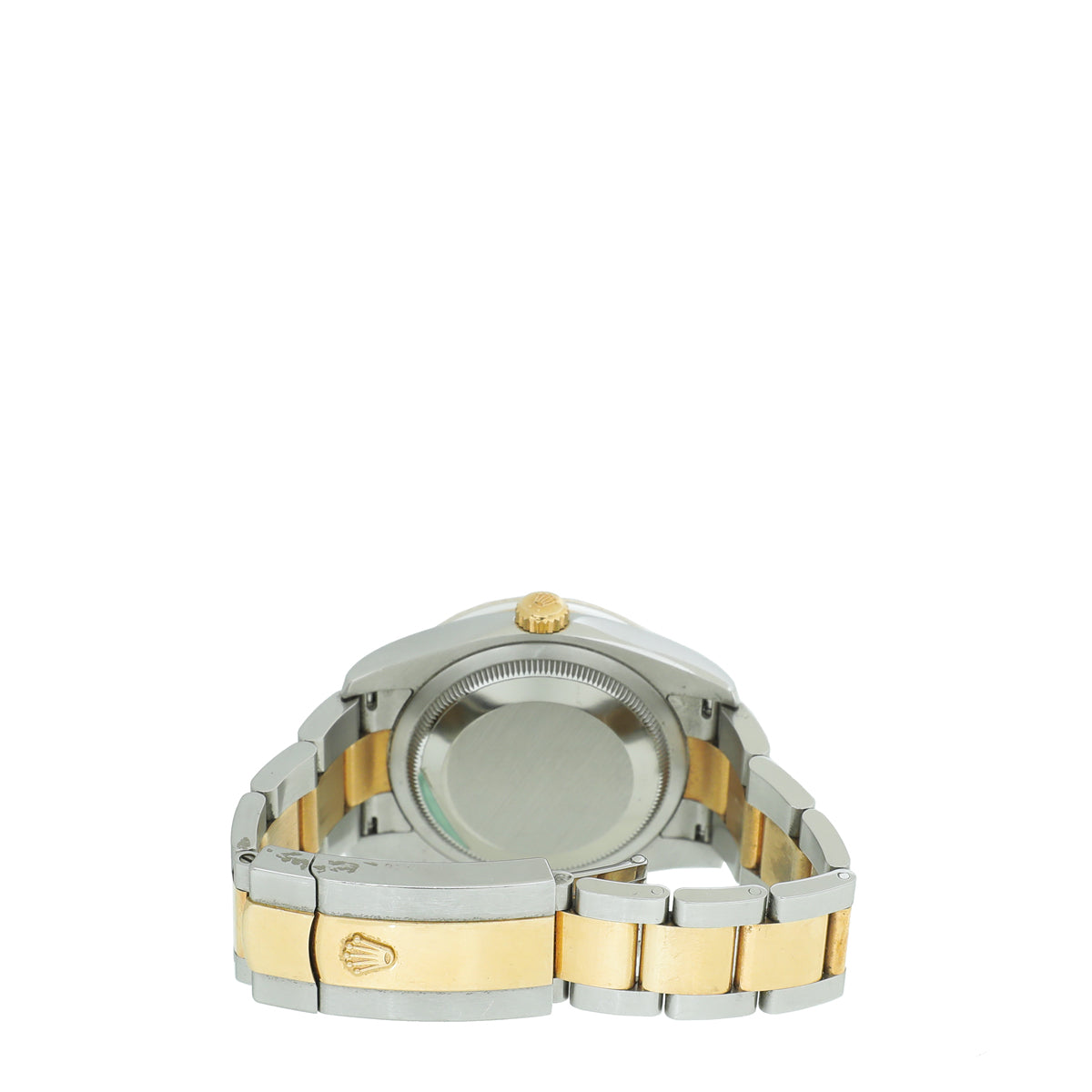 Rolex 18K Yellow Gold & Steel Diamond Datejust 36mm Watch