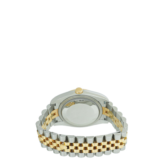 Rolex Steel-Gold Diamonds Datejust Watch