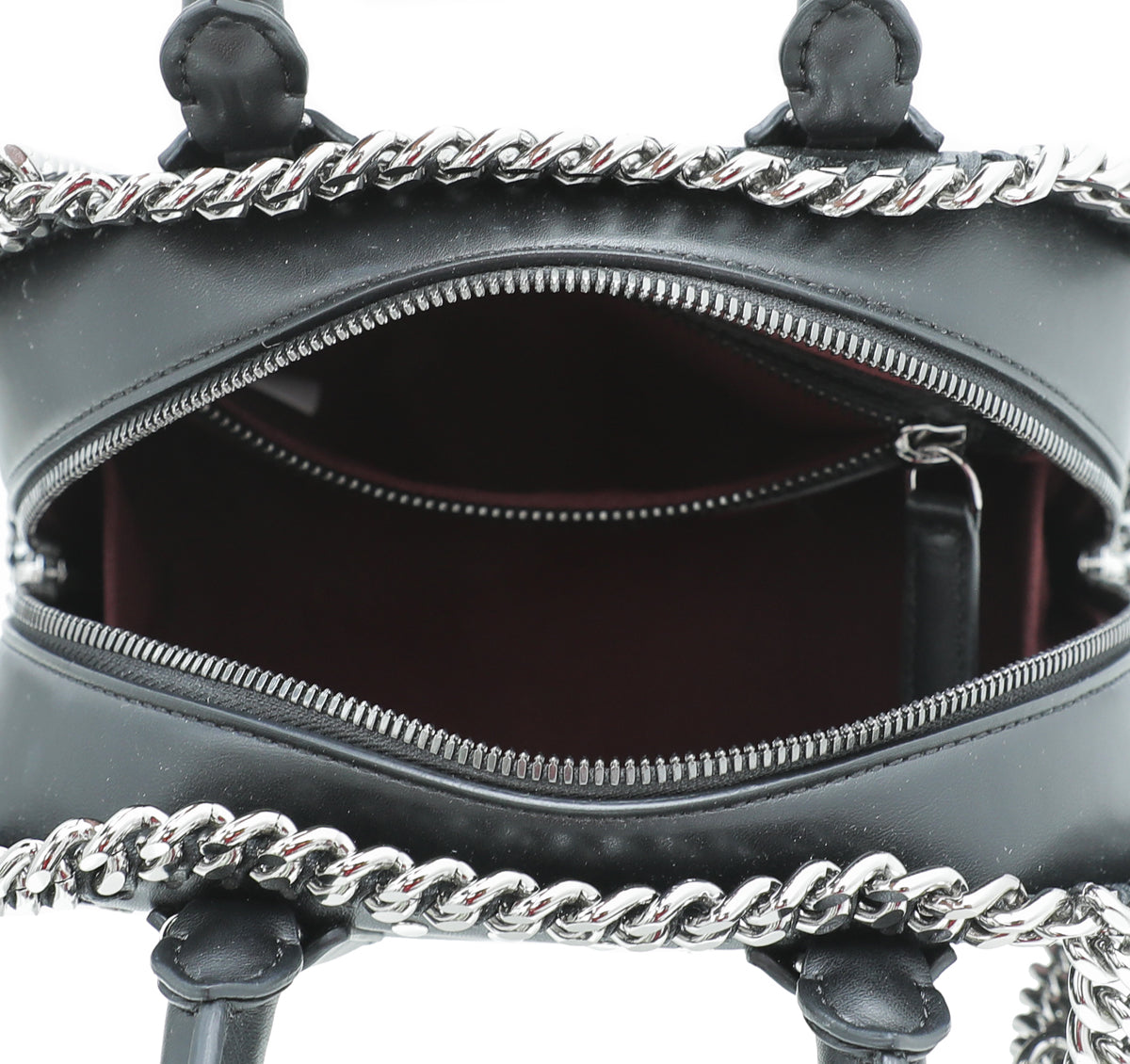 Stella Mccartney Black Falabella Box Top Handle Mini Bag – THE CLOSET
