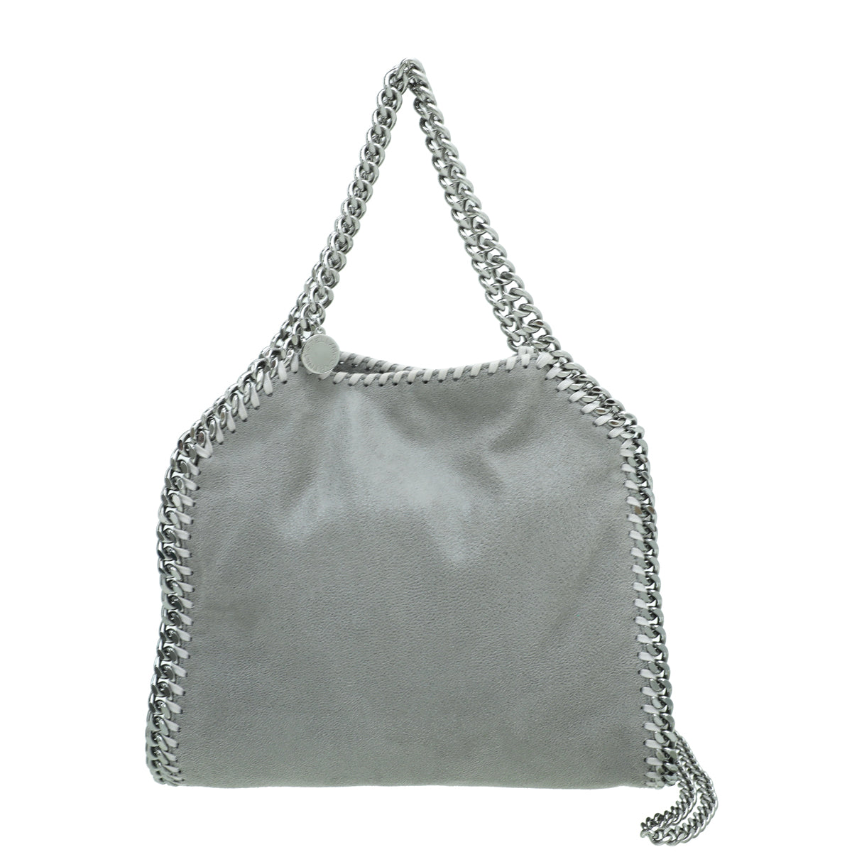 Stella Mccartney Grey Falabella Small Tote Bag