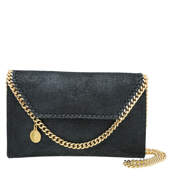 Stella Mccartney Black Falabella Chain Bag