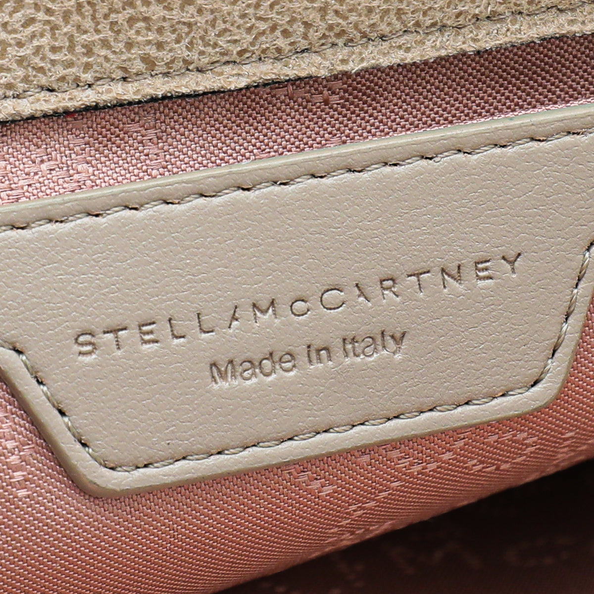 Stella Mccartney Beige Falabella Mini Crossbody Bag