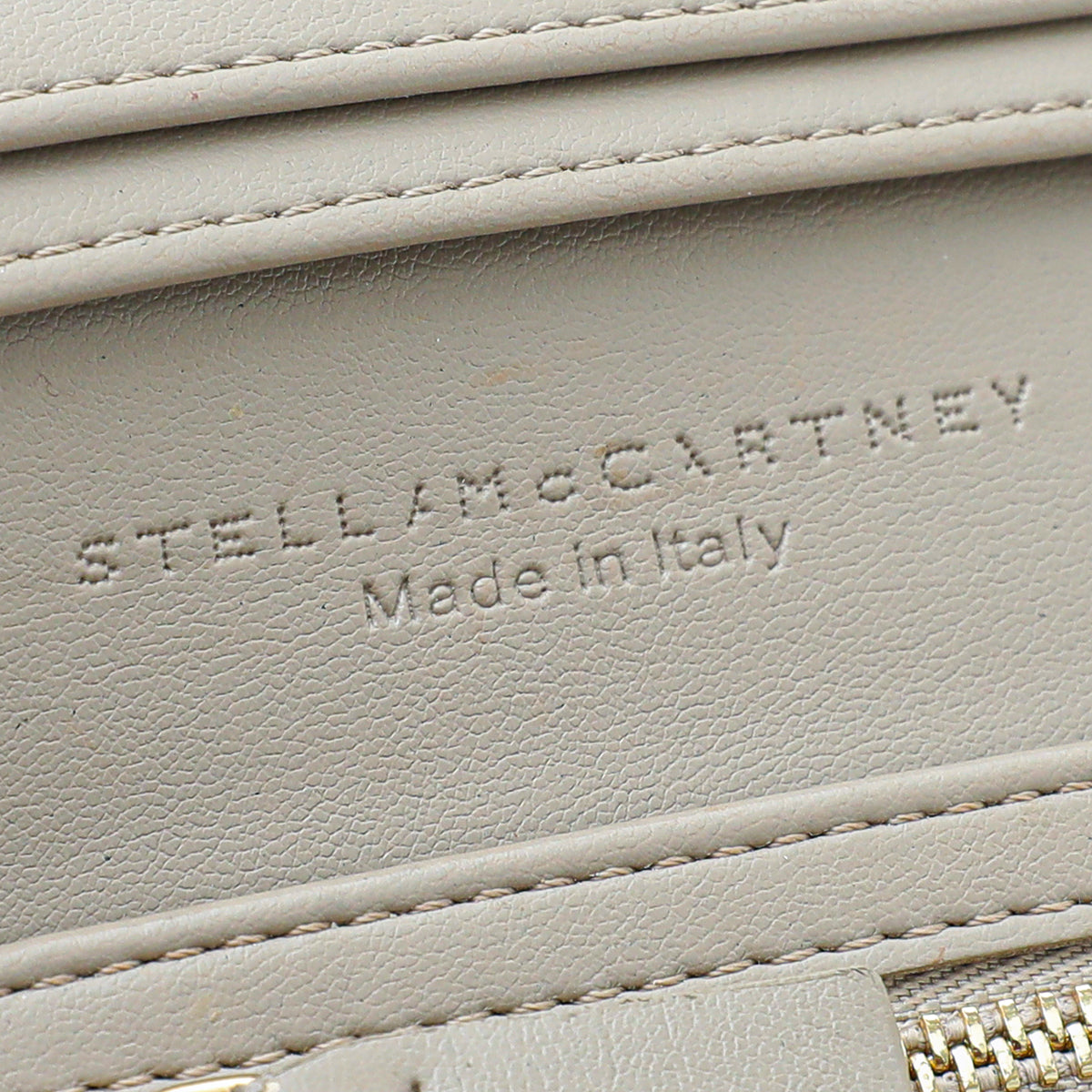 Stella McCartney Beige Falabella Trifold Wallet