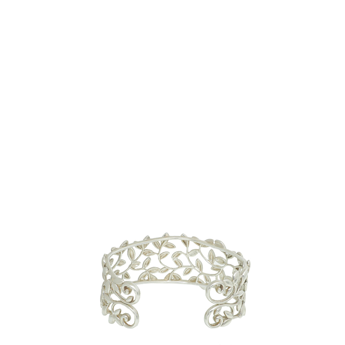 Paloma Picasso® Olive Leaf vine bracelet in sterling silver, medium.