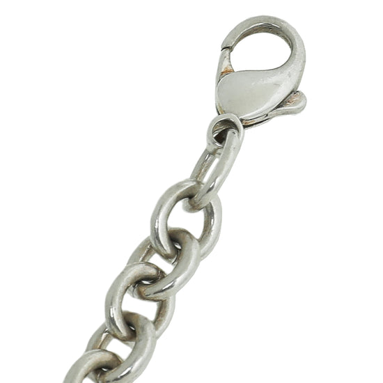 Tiffany & Co Sterling Silver Heart Tag Bracelet