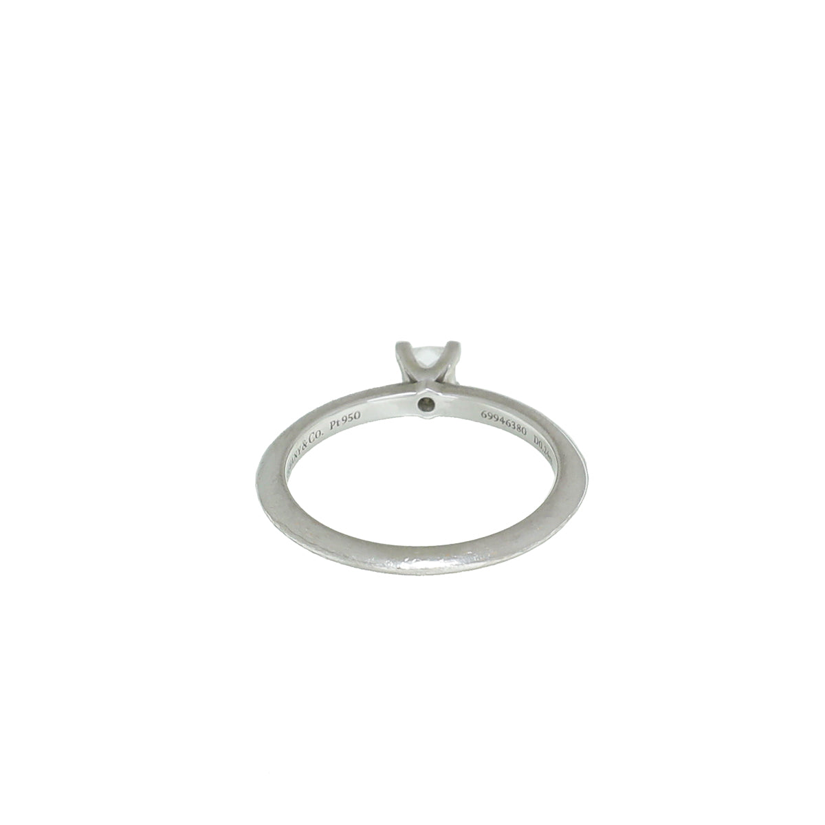 Tiffany & Co Platinum Diamond Engagement Ring 53-Tiffany & Co-THE CLOSET