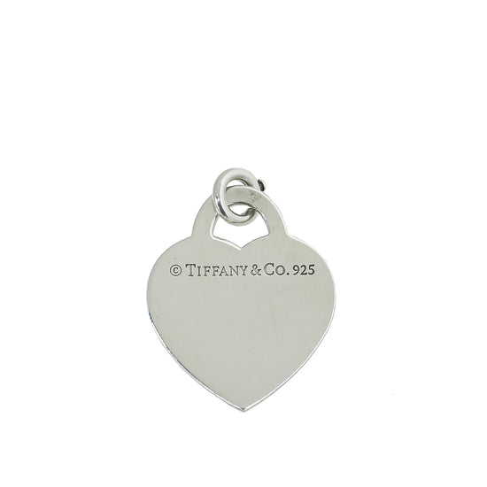 Tiffany & Co Silver Sterling Heart Tag Ultra Large Pendant