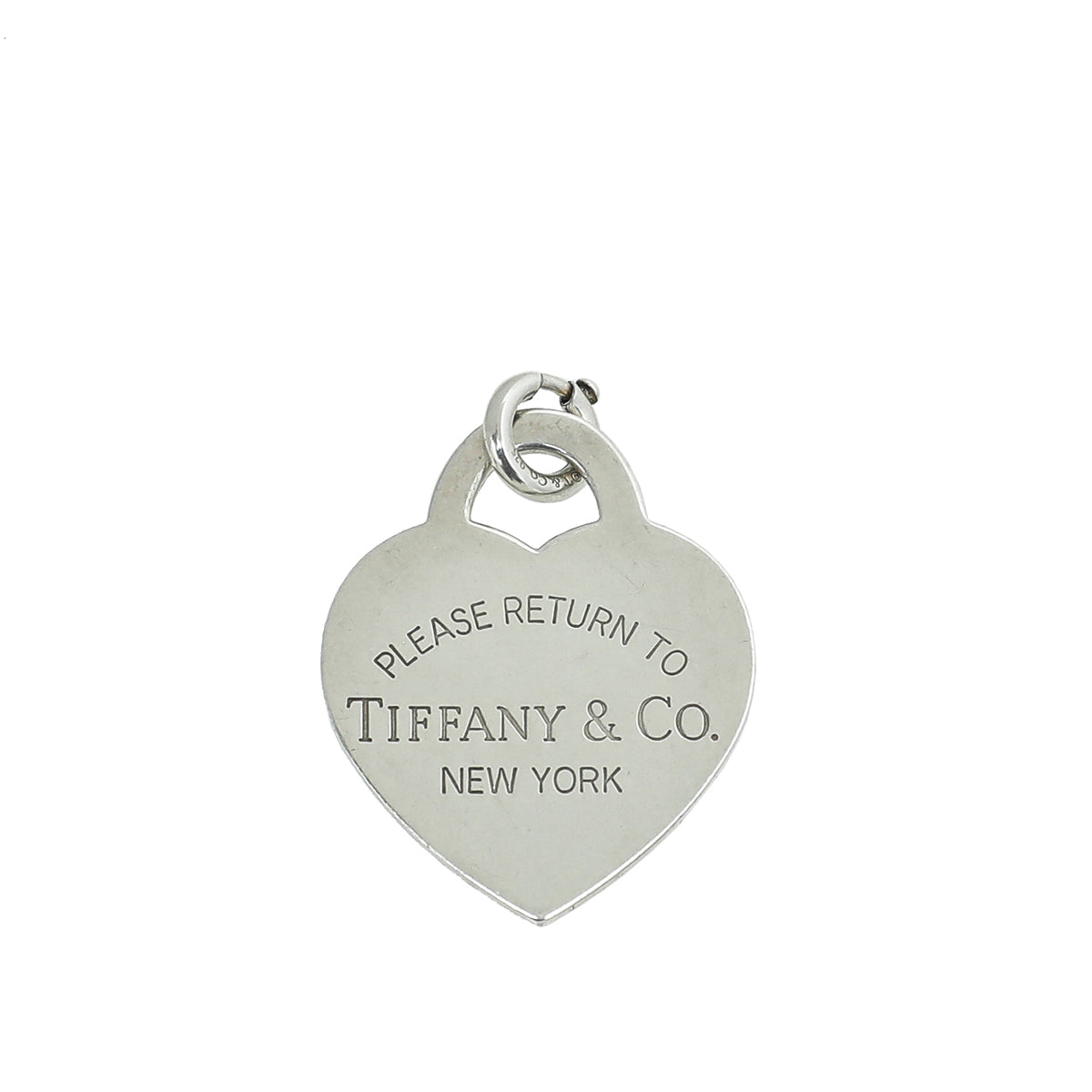 Tiffany & Co Silver Sterling Heart Tag Ultra Large Pendant