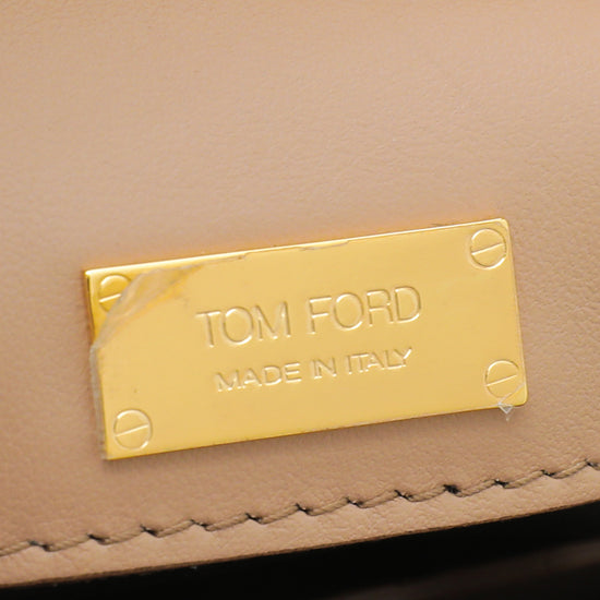 Tom Ford Nude Python Chain Natalia Small Bag
