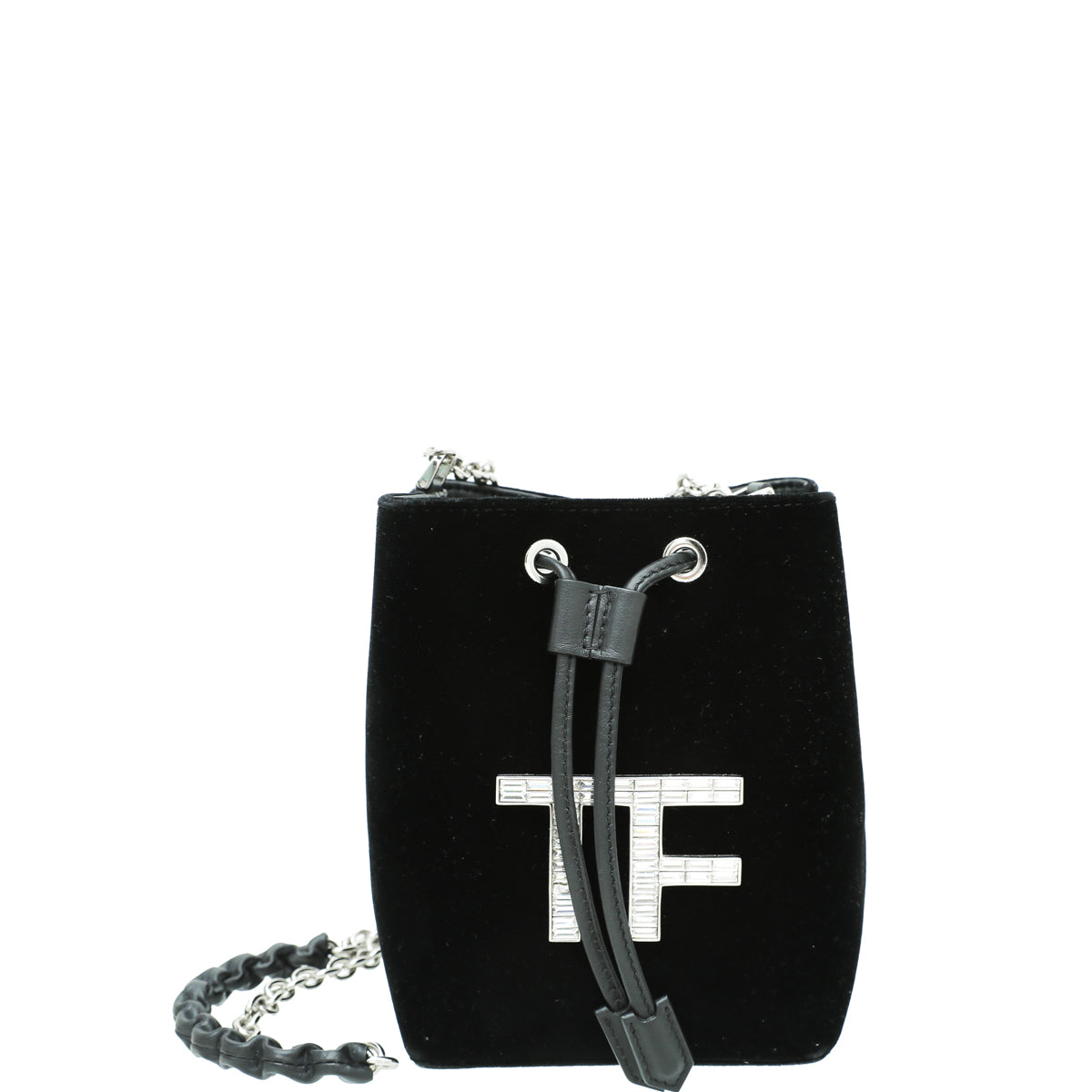 Tom Ford Black TF Mini Bucket Bag-Tom Ford-THE CLOSET
