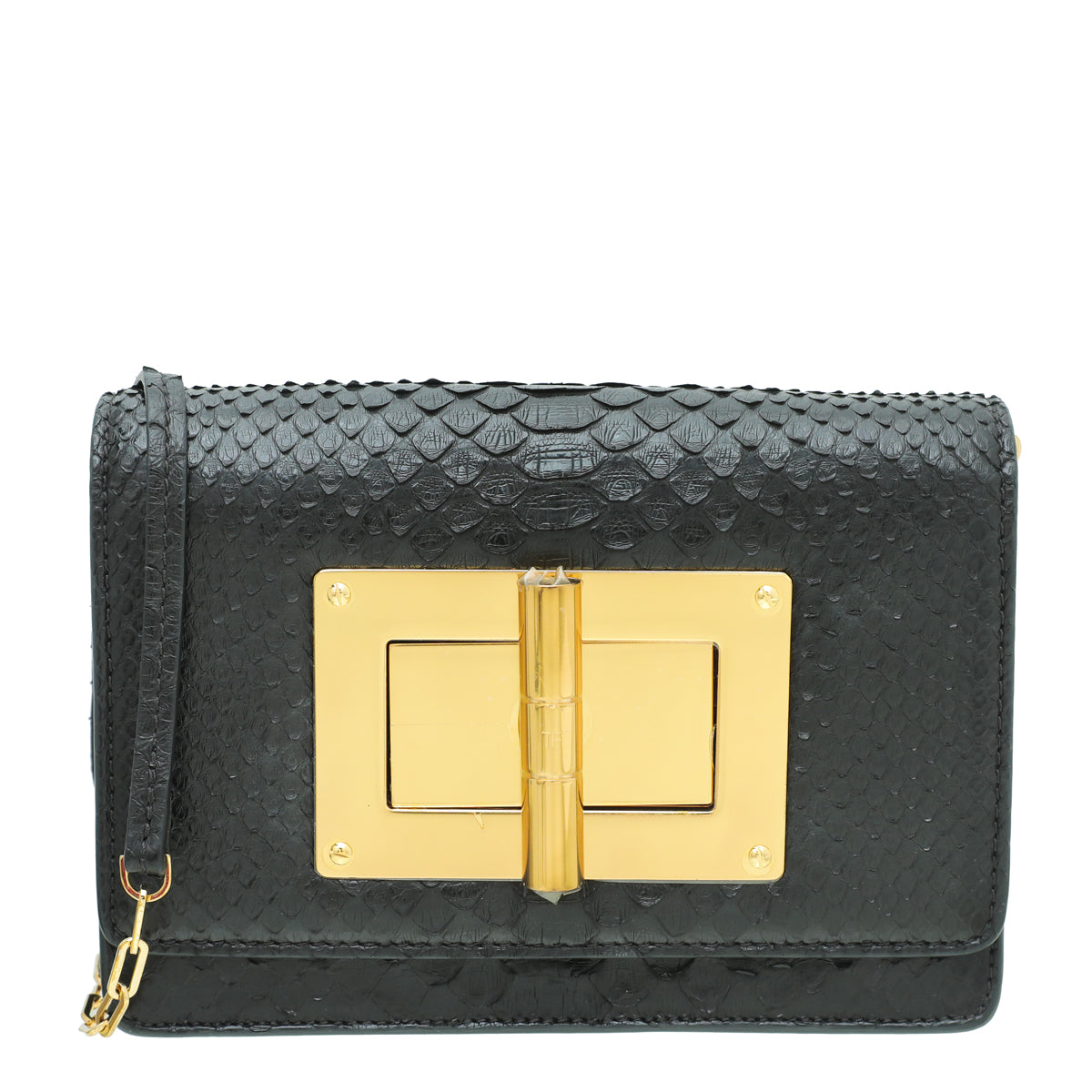 Tom Ford Black Python Natalia Mini Bag-Tom Ford-THE CLOSET